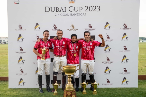 UAE Polo Revels in Triumph as the Gold Cup 2022 Dubai Open Champions